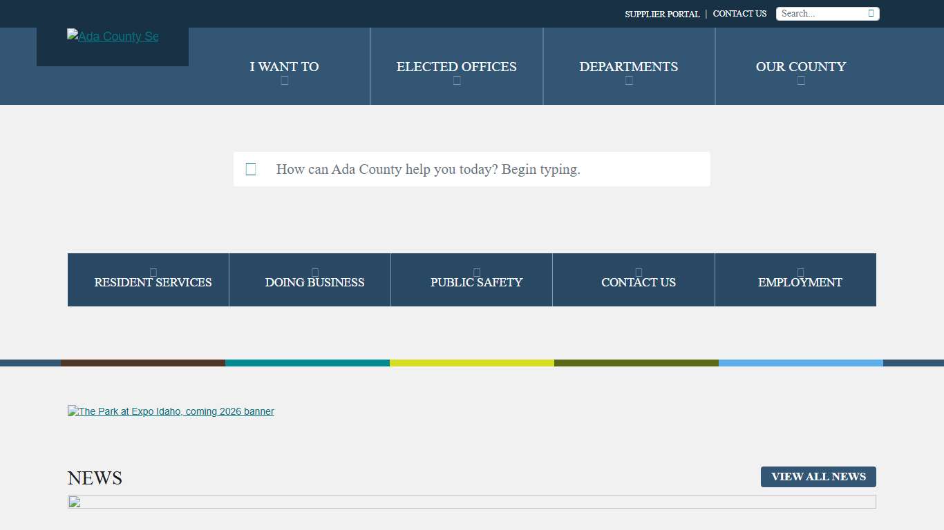 Official Ada County, Idaho Home Page